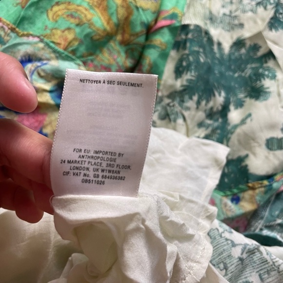 ANTHROPOLOGIE Maeve Long Green Santee Swing‎ Dress - Picture 7 of 9